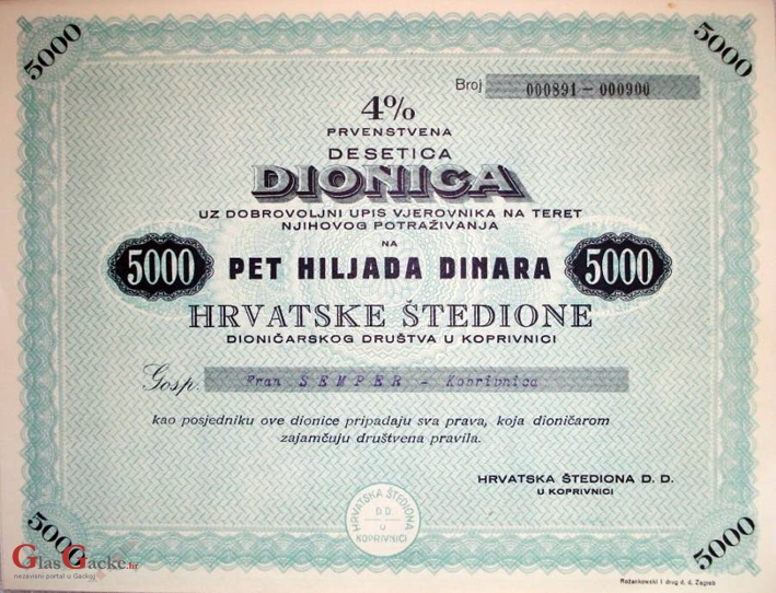 Ostala bez novca i bez dionica Ostala bez novca i bez dionica
