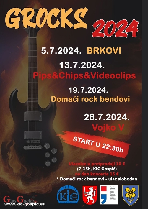 GROCKS 2024. počinje 5. srpnja