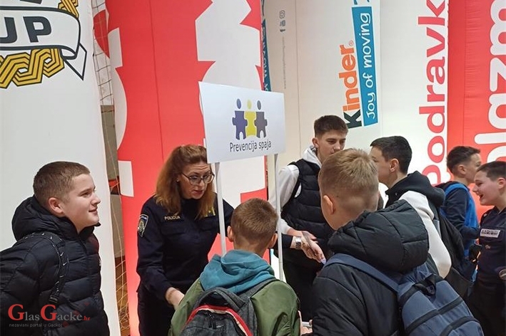 Promocija policijskog zanimanja na Plazma športskim igrama mladih