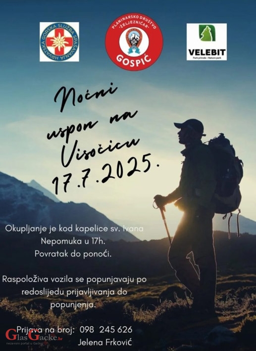 Noćni uspon na Visočicu