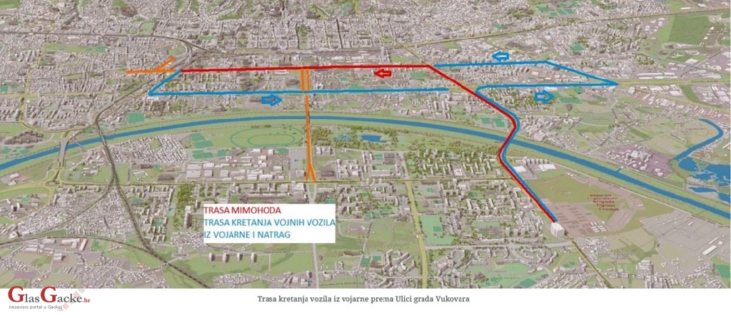 Posebna regulacija prometa u Zagrebu za vrijeme održavanja svečanog vojnog mimohoda i generalne probe mimohoda