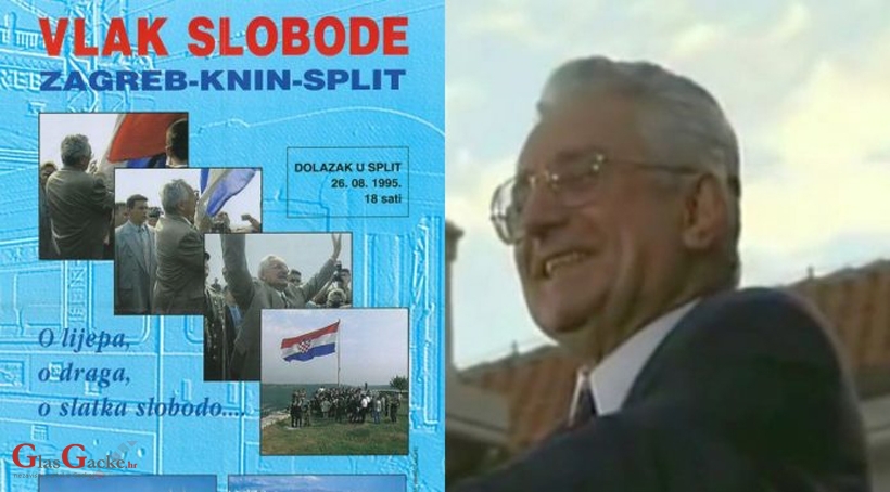 Da se prisjetimo - 26. kolovoza 1995. Vlak slobode iz Zagreba prema Splitu preko Knina