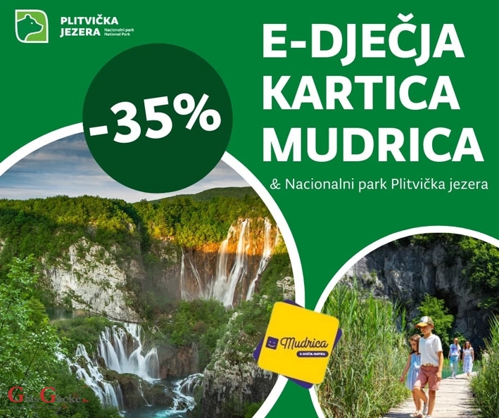 Mudrica – 35 posto popusta za NP Plitvička jezera 