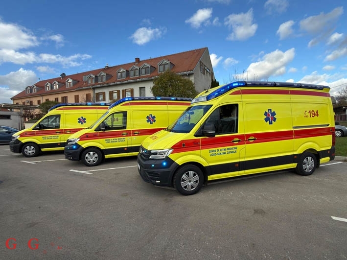 Tri nova vozila za potrebe hitne medicinske službe 