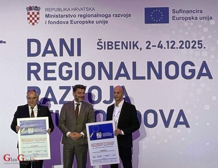 Ličko-senjska županija nagrađena za najbolji EU projekt u obrazovanju Ličko-senjska županija nagrađena za najbolji EU projekt u obrazovanju