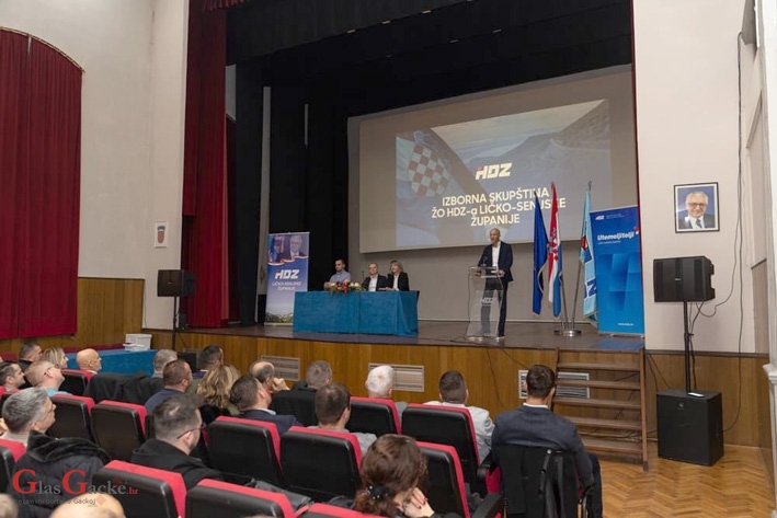 HDZ Ličko-senjske županije održao izbornu skupštinu 