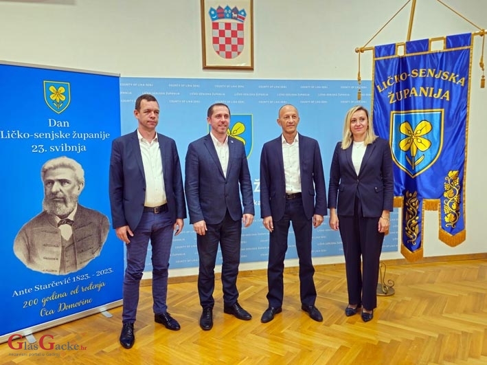 Gradonačelnik Bihaća Elvedin Sedić u službenoj posjeti kod župana Petryja