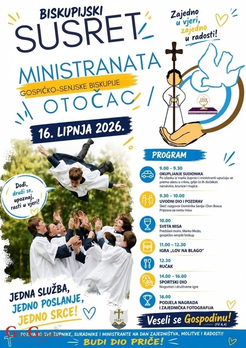 Biskupijski susret ministranata u Otočcu