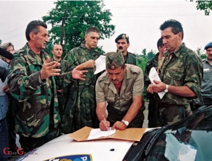 Kapitulacija krajiške srbijanske vojske pred generalom Stipetićem Kapitulacija krajiške srbijanske vojske pred generalom Stipetićem