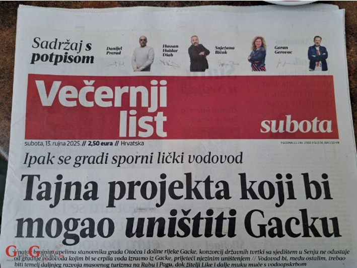 Tajna projekta koji bi mogao uništiti Gacku