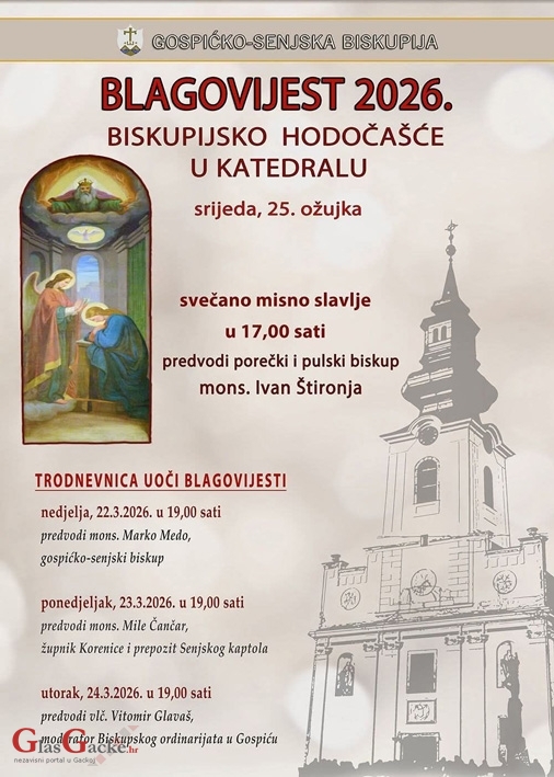 Biskupijsko hodočašće u katedralu za Blagovijesti