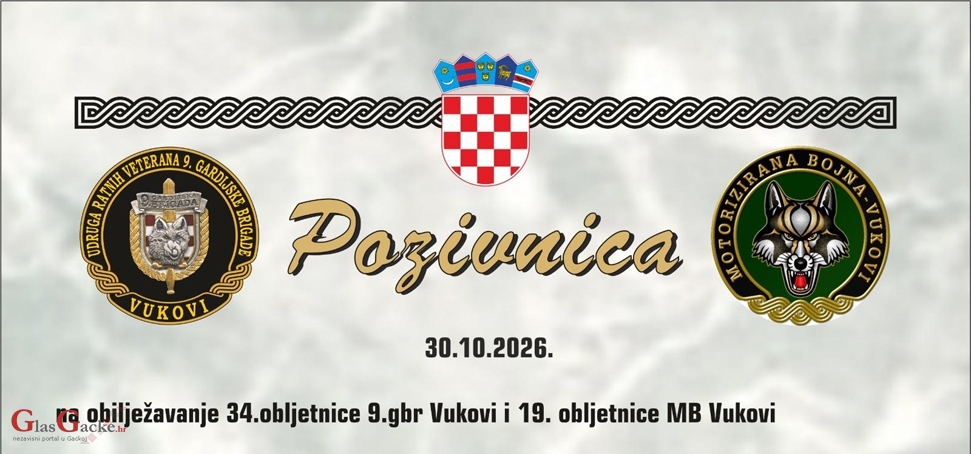 Obilježavanje 34. obljetnice 9. GBR Vukovi Obilježavanje 34. obljetnice 9. GBR Vukovi
