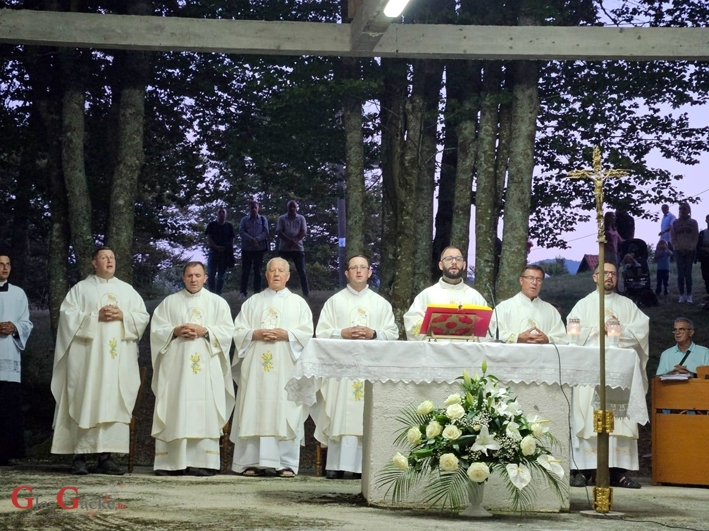 Misa uočnica Velike Gospe u Svetište Majke Božje Krasnarske