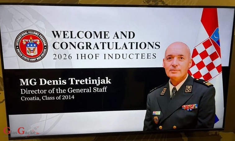 General-bojnik Denis Tretinjak primljen u Međunarodnu kuću slavnih