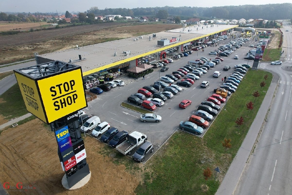 Otvoren retail park STOP SHOP u Gospiću