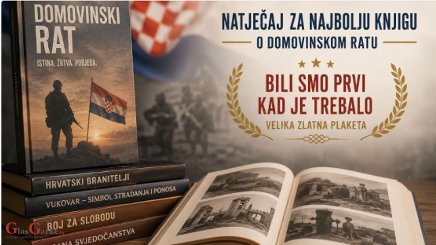 Objavljen natječaj za najbolju knjigu o Domovinskom ratu