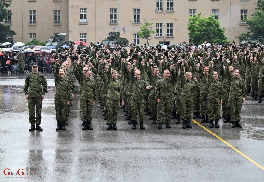Domovini prisegnuli ročnici drugog naraštaja temeljnog vojnog osposobljavanja
