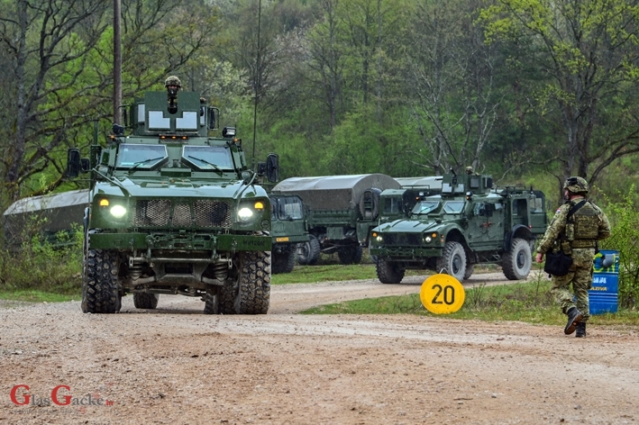 Vojna vježba Stabilnost 26 na vojnom poligonu kod Slunja