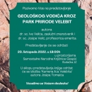 Geološki vodič kroz Park prirode Velebit - predstavljanje