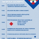 Program Susreta hrvatske katoličke mladeži u Gospiću