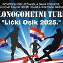 Malonogometni turnir u Ličkom Osiku povodom Oluje