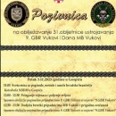 Obilježavanje 31. obljetnice 9. GB Vukovi 