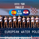 Hrvatska vaterpolska reprezentacija U 20 u finalu Europskog prvenstva