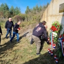 Albanski dragovoljci odali počast poginulim sunarodnjacima u Gospiću i Ličkom Osiku 