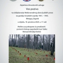 Komemoracija na Mirogoju sa zahtjevom za obnovom groblja domobrana i ustaša
