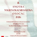  8. Smotra malih vokalnih sastava Otočac 2026.