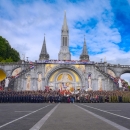 Misa pred Spiljom ukazanja u sklopu vojno-redarstvenog hodočašća u Lourdesu
