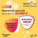 Sretni dobitnik iz Senja osvojio 50.000 eura u igri Sretni Broj