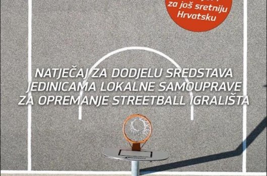 Natječaj za dodjelu sredstava jedinicama lokalne samouprave za opremanje Streetball igrališta
