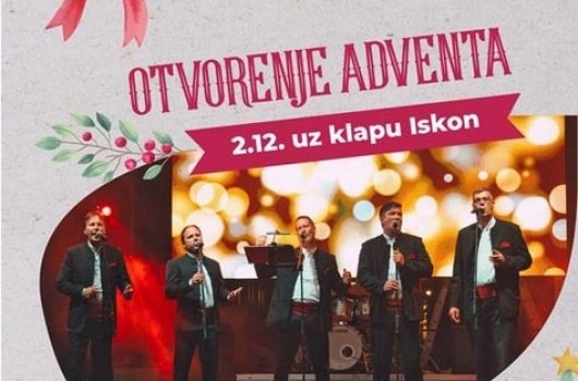 Klapa Iskon će koncertom otvoriti Advent u Otočcu