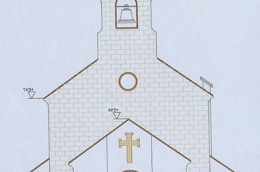 Blagoslov temelja kapele u Srbu