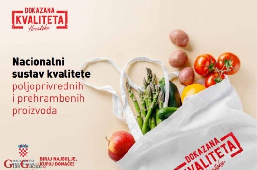 Nove mogućnosti označavanja hrvatskih proizvoda oznakom „Dokazana kvaliteta“