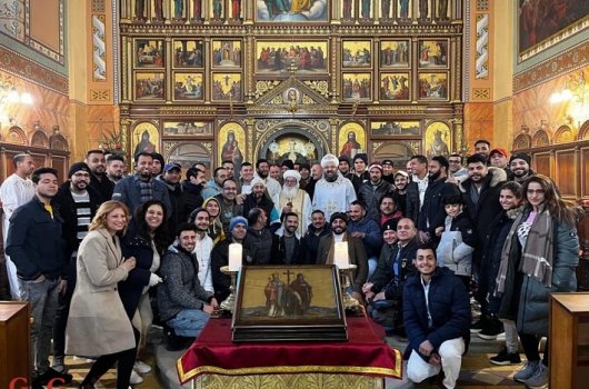 Liturgija za egipatske kršćane Kopte u Zagrebu