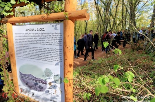 Otvorena prva japodska staza u Hrvatskoj 