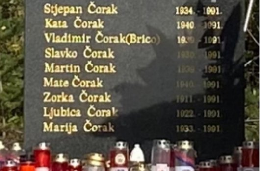 U subotu obilježavanje 34. godišnjice pobijenih Čoraka 