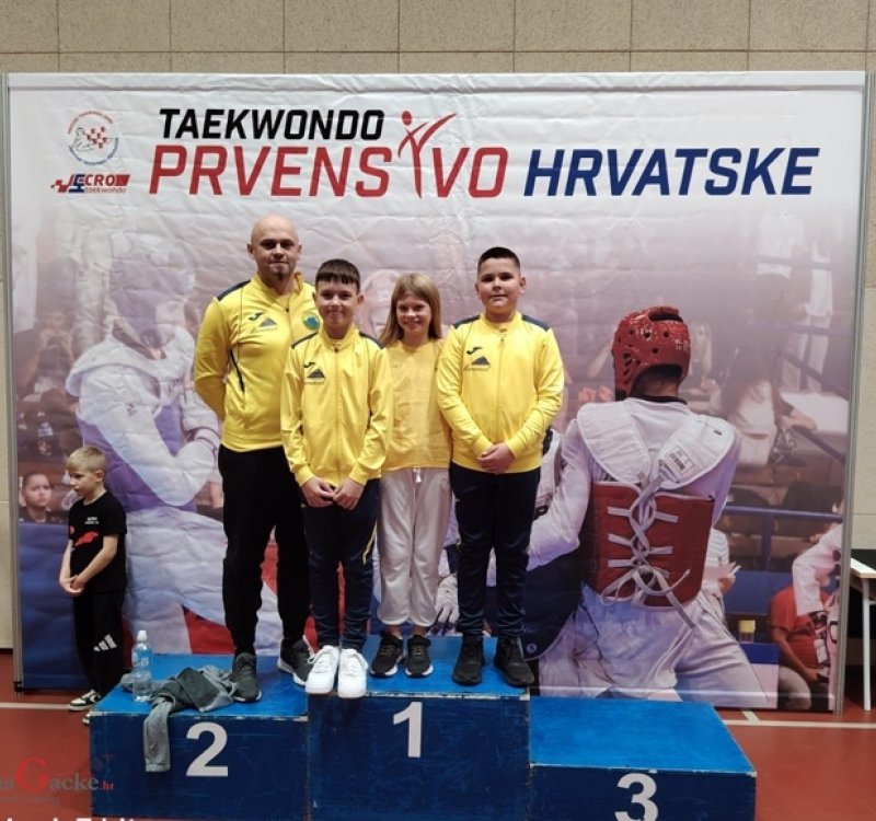 TKD Gacka na Prvenstvu Hrvatske 2025. za mlađe kadete