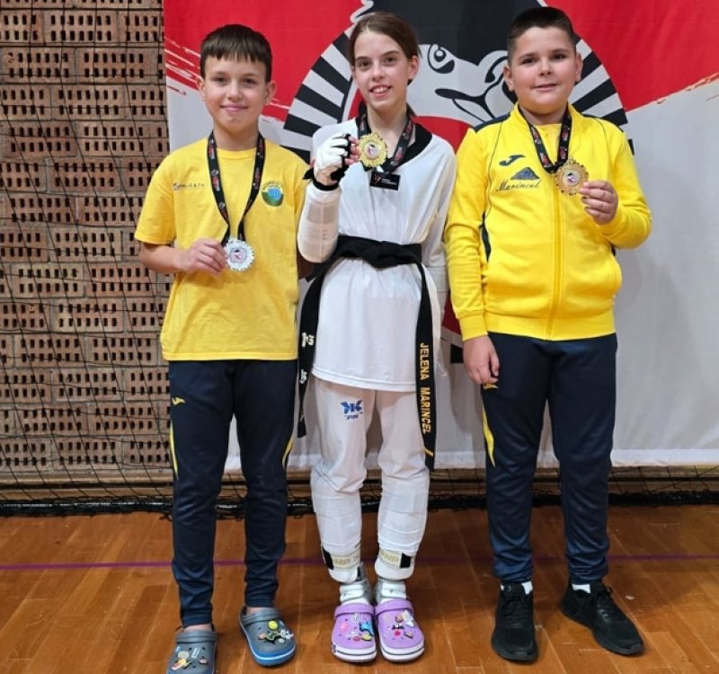 Dvije zlatne i srebrna medalja na 11. Čigra Open – Korean Ambassador's cupu