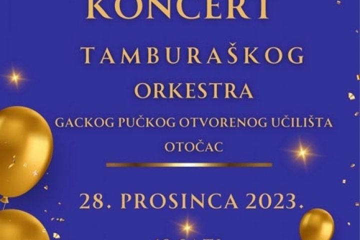 Novogodišnji koncert Tamburaškog orkestra